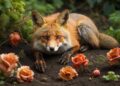 dead foxes in your garden