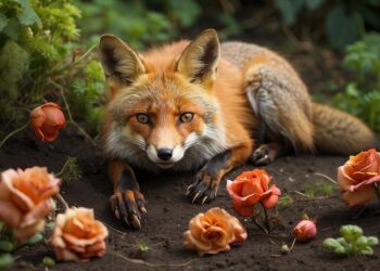 dead foxes in your garden
